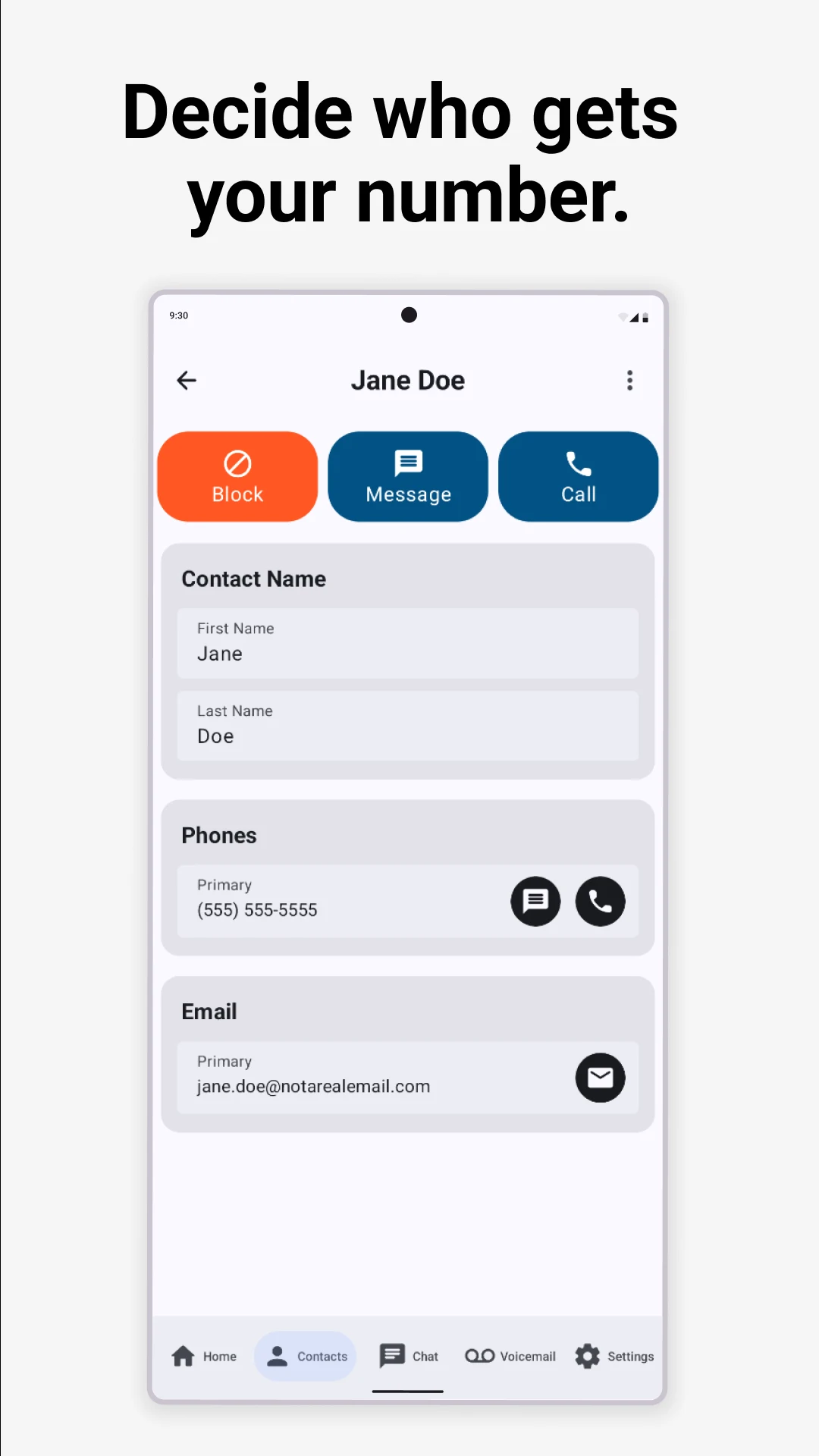 Corporate Phone screenshot